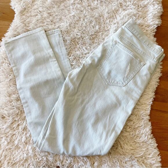 Gap 1969 authentic best girlfriend denim jeans light wash womens size 2 26r - Picture 1 of 12